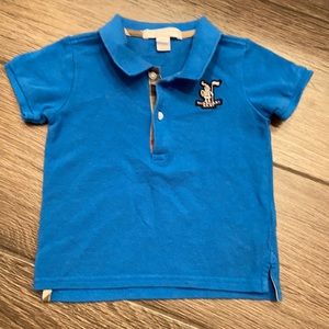 Boys Burberry polo